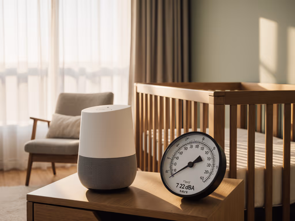 Bed-Sharing Sound Machine Safety: Lab-Tested Decibel Limits